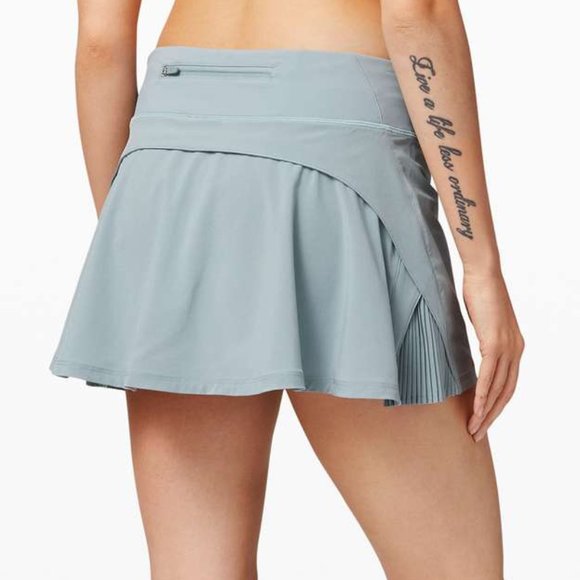 lululemon | Play off the Pleats Skirt - Size 10 Blue Cast - Picture 2 of 13